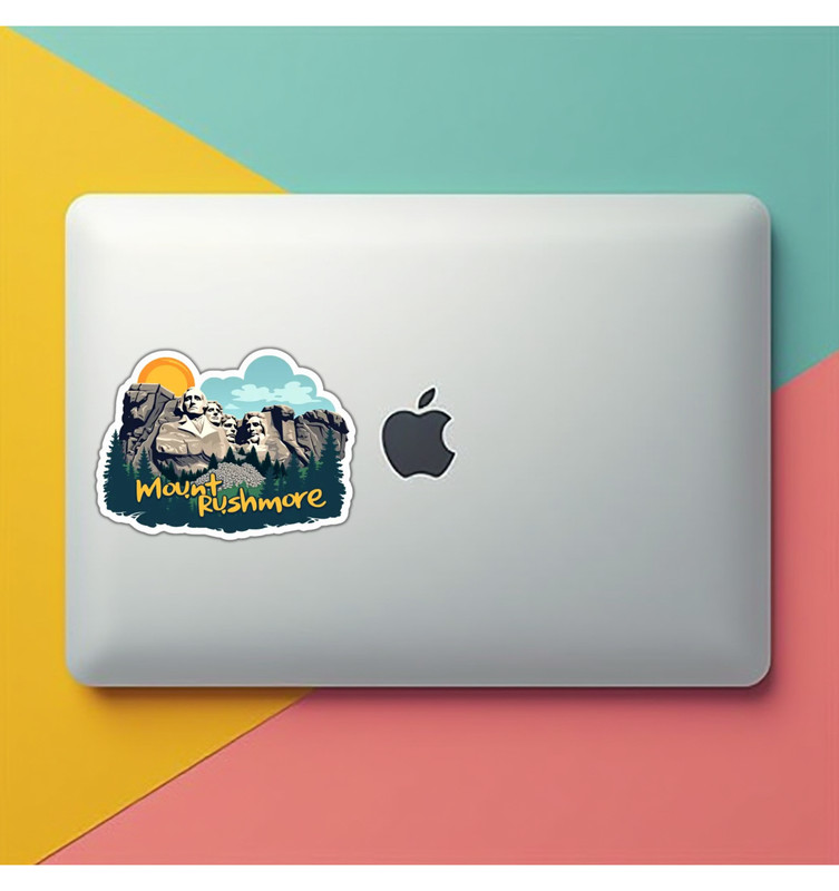 Mount Rushmore National Memorial Fridge Magnet or Laptop Sticker gallery