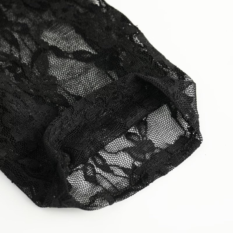 Women's Long Lace Floral Gloves Sheer Mesh Tulle Elbow Length Wedding Evening... gallery