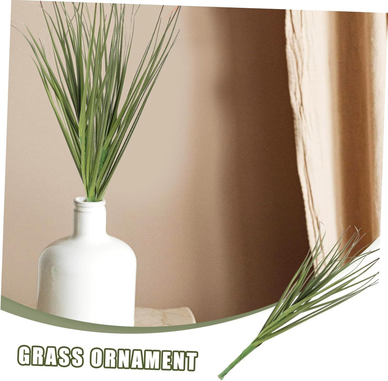 12Pcs Artificial Grass, 11.79In Fake Grass Artificial Shrub Plants, Tall Plants gallery