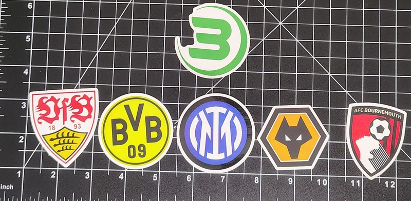 50 Pcs World Soccer Team Sticker Lot Vinyl Football Club Sports Decals FREE SHIP gallery
