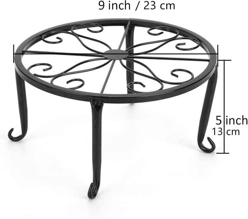 4 Pack Metal Plant Stand, Planter Support Rack, Plant Pot Stands, Planter Holder gallery