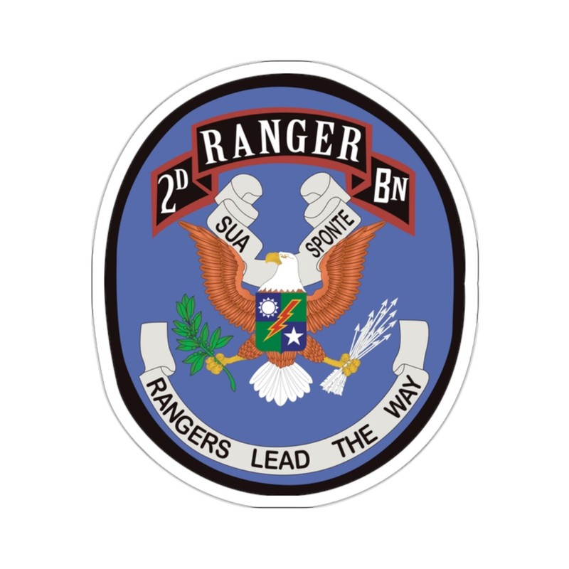 Kiss-Cut Stickers – 75th Ranger Regt. 2d Bn.
