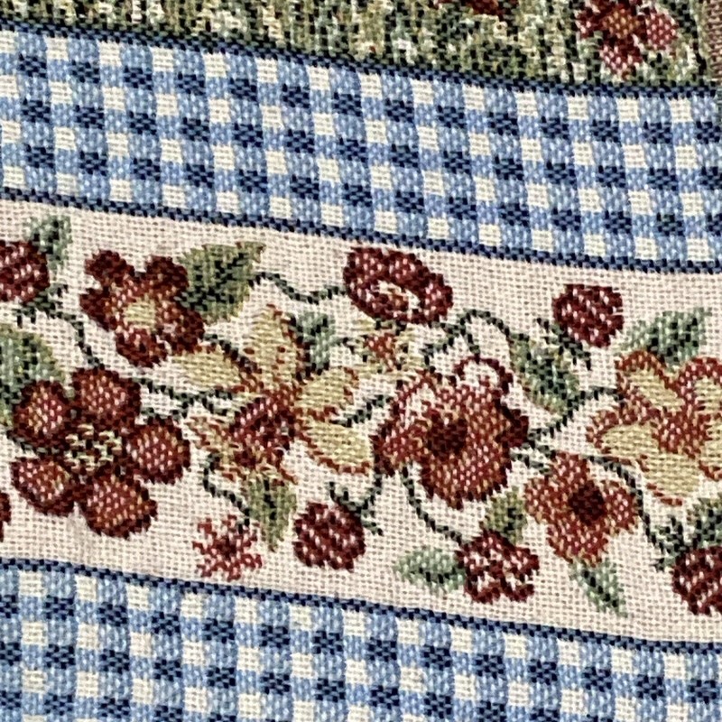 Plush Teddy Bear Couple In Flower Garden Throw Blanket 44x56 Afghan Tapestry gallery