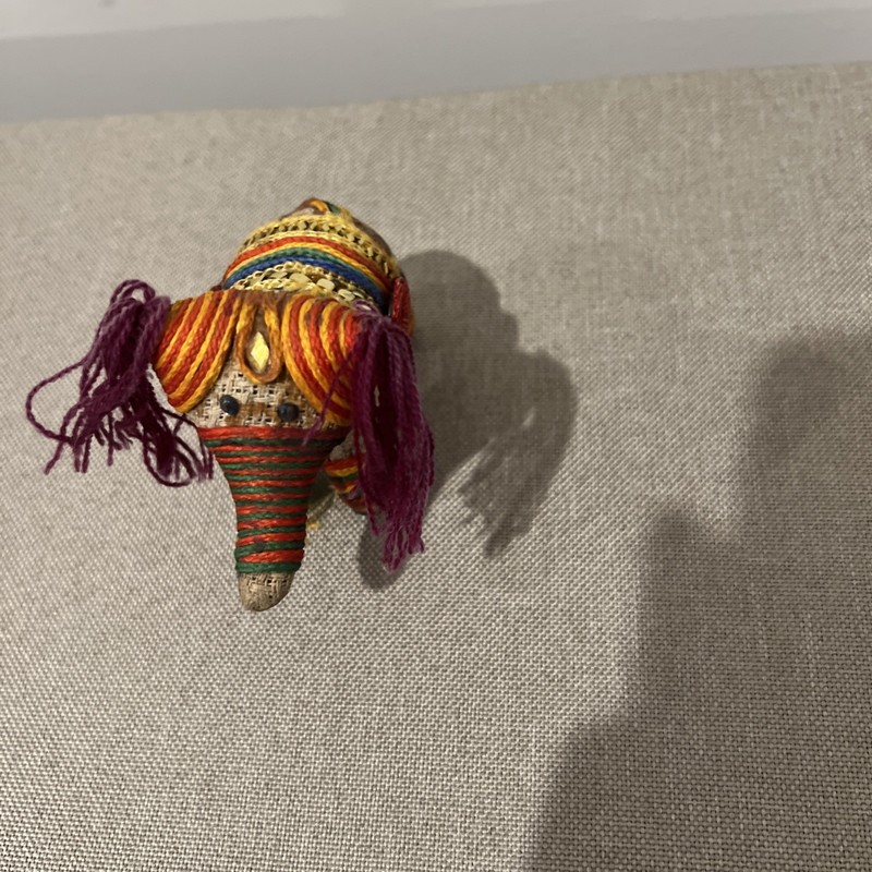 Decorative Indian Rajasthani fabric Elephant Handmade gallery
