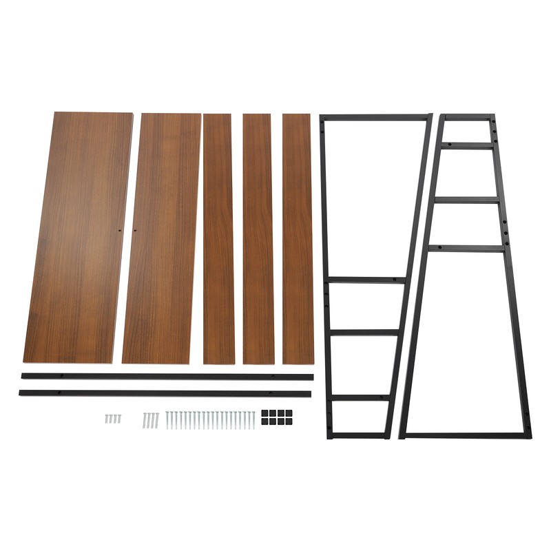 Modern Desktop Bookshelf Multipurpose Bookcase Organizer Desktop Display Rack gallery