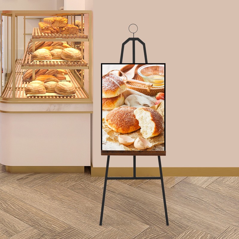 Large Free Standing Display Stand, Painting Board Display Stand, Easel for Sign, gallery