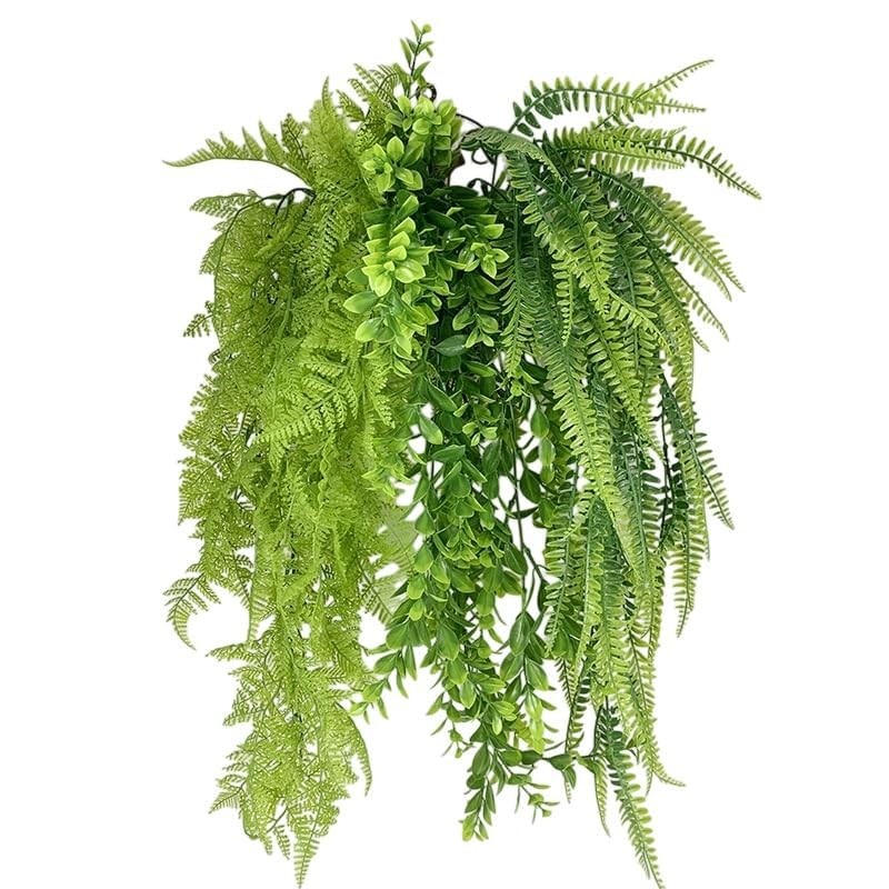 Artificial Plant, 3pcs Set imitating Green wall Hanging, UV Resistant False F... gallery