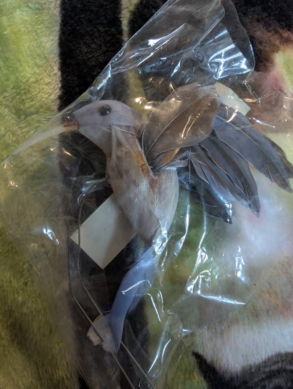 NOS 15+ Artificial Feather Hummingbirds & More! Decorative Floral Arts & Crafts