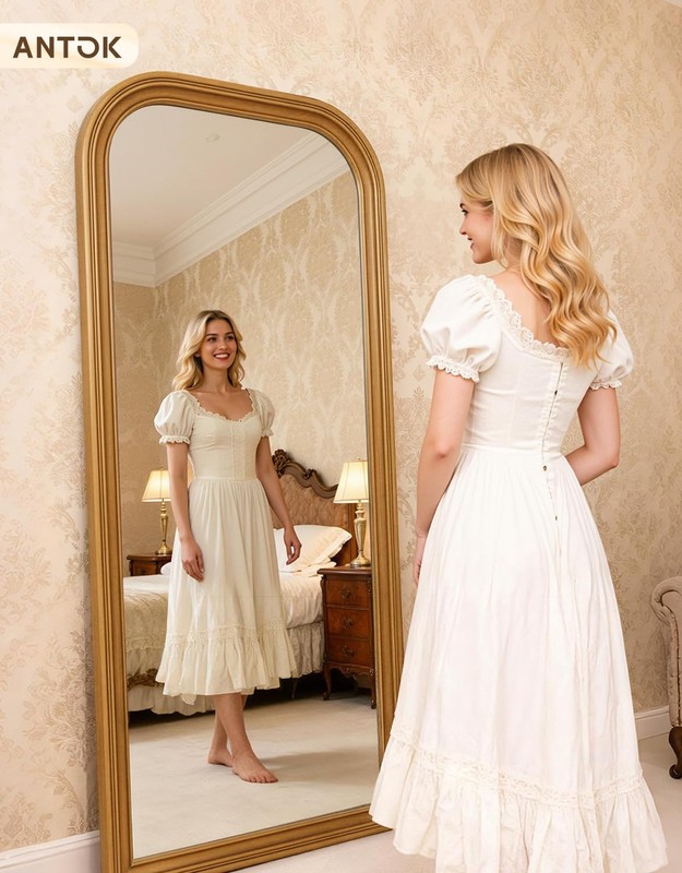 71"x32" Oversized Full Length Mirror, Extra Large Floor Mirror Freestanding o... gallery