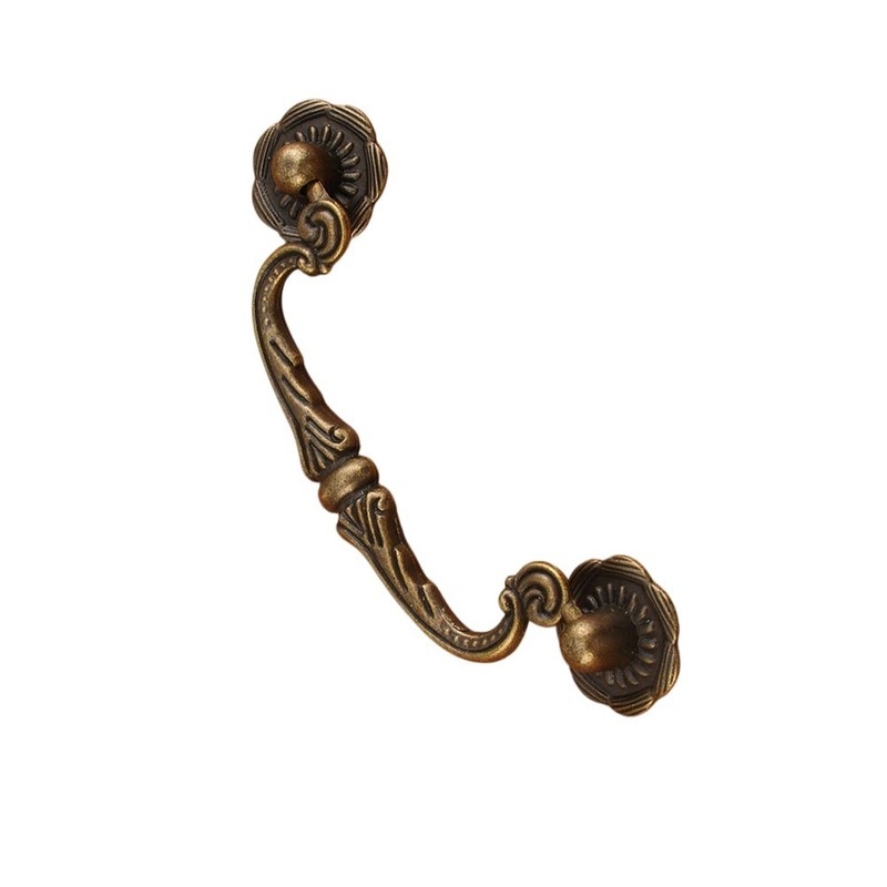86mm Vintage Drawer Pulls for Cabinets Boxes Furniture Alloy Chinese Design gallery