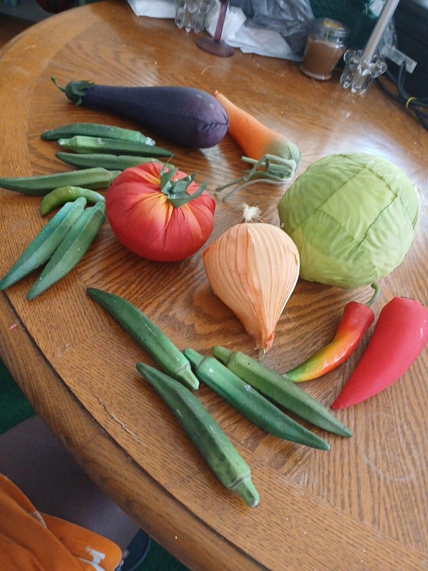18 Realistic Veg. Fake Food Prop Set Home Staging Artificial, Very Real Looking