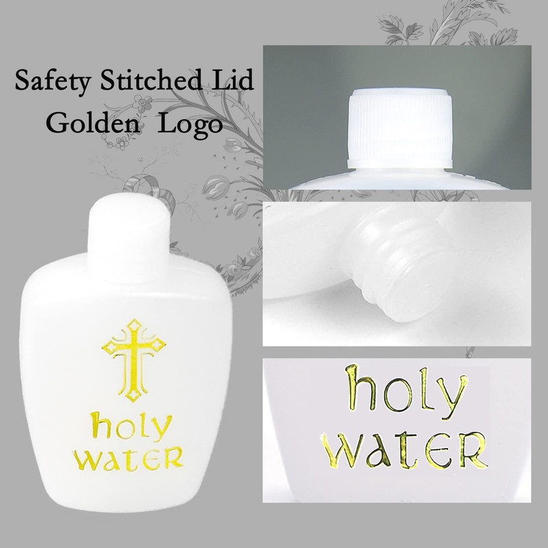 BolianOvi 60Pcs Holy Water Bottles Holy Water Empty Containers 60ml Holy Water P gallery