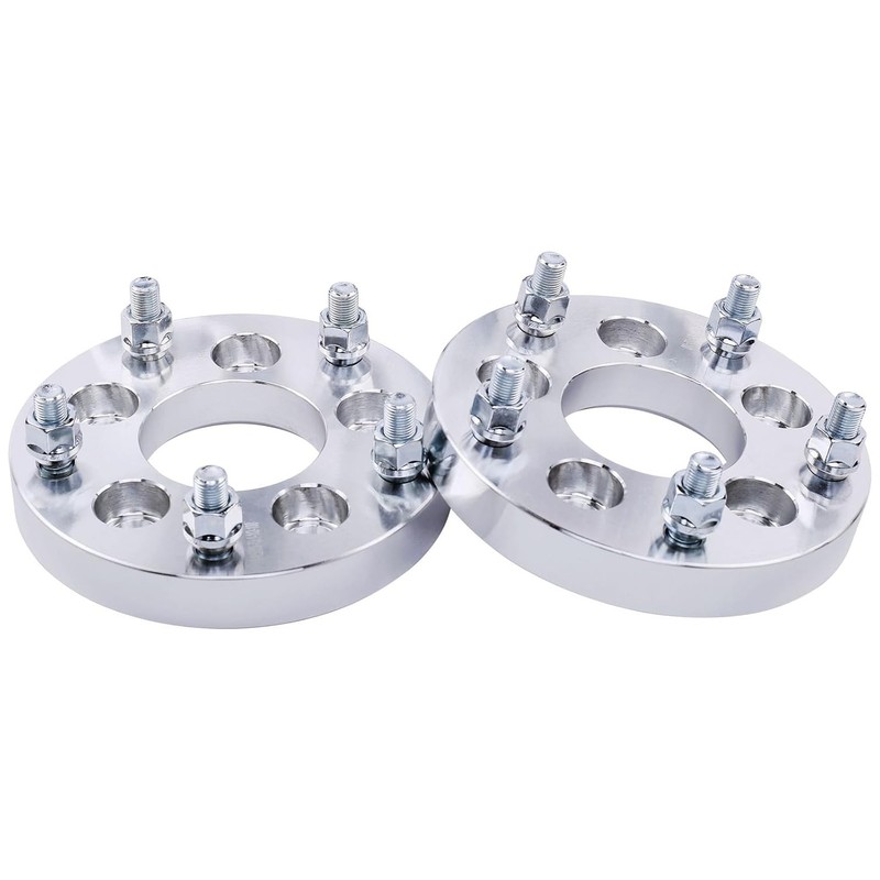 Wheel Adapters 5x5 to 5x4.5 1" 5x127 to 5x114.3 Jeep Spacers 2pc (75 chars)