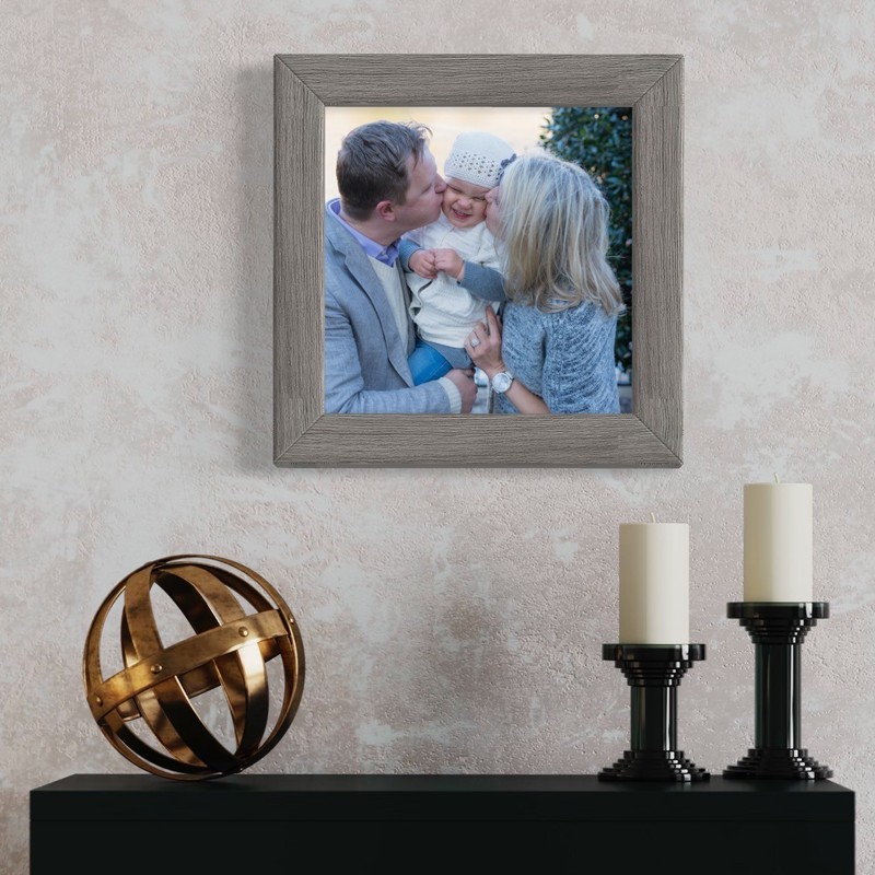 10x5 Wide Barnwood Picture Frame with UV Acrylic, Available in 6 Finishes gallery