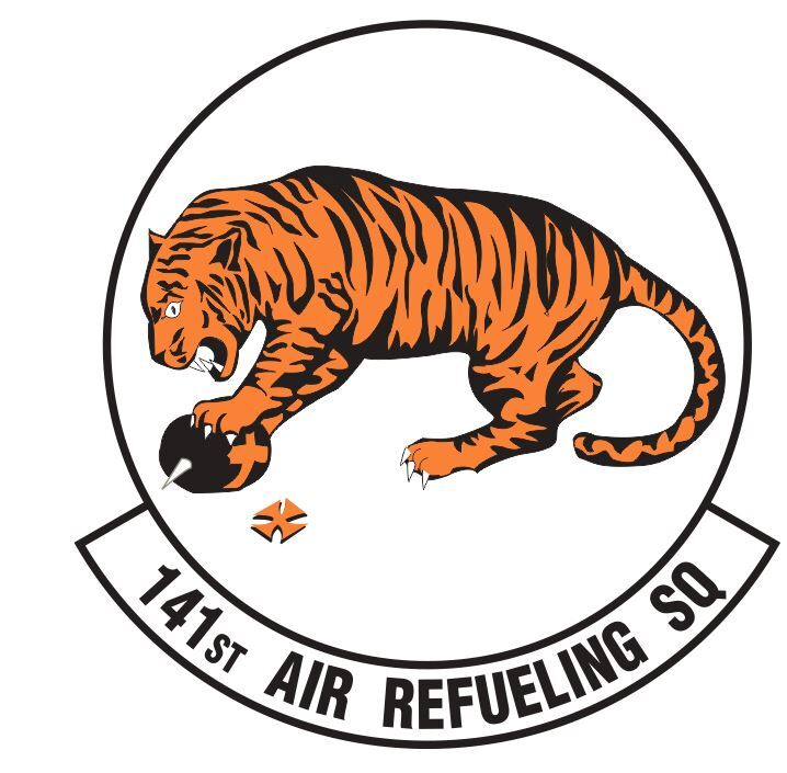 141st Air Refueling Squadron Sticker Decal Military Armed Forces M759