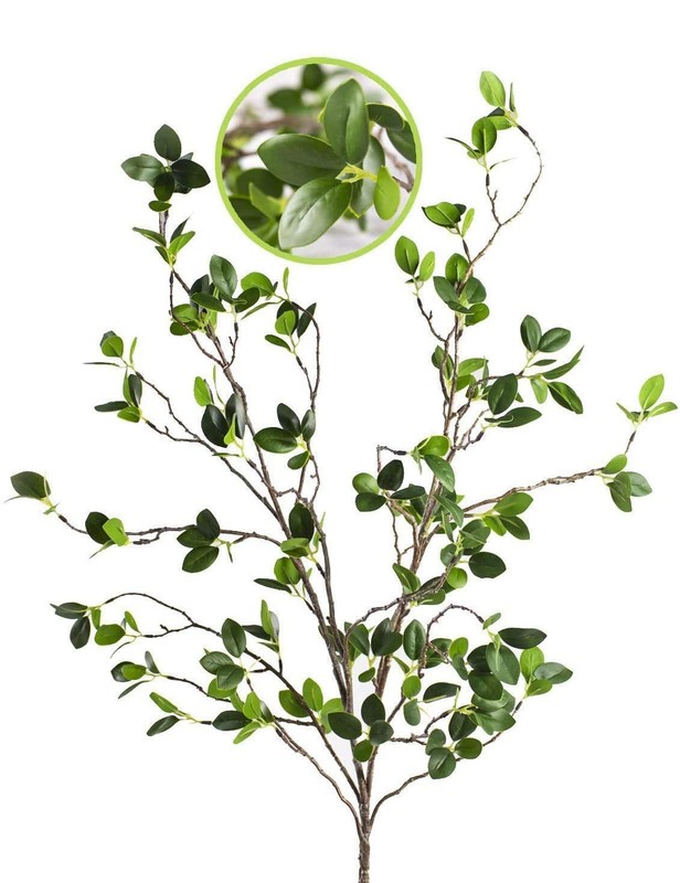 Artificial Plant 43.3 Inch Green Branches Leaf Garden Office Home Decoration …