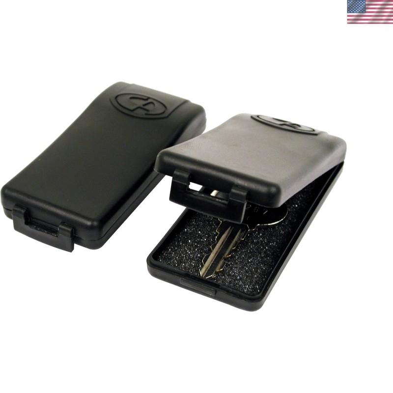 Elegant Black Magnetic Key Holder – Compact & Sleek Organization Solution