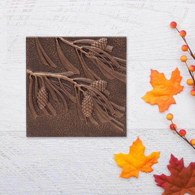 Products Pinecone Wall Decor, Antique Copper gallery