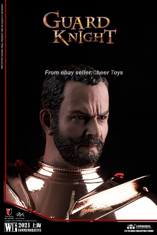 2021 WF 1/6 COOMODEL NO.SE2006 SERIES OF EMPIRES LIFEGUARD KNIGHT WF ROSE GOLD gallery