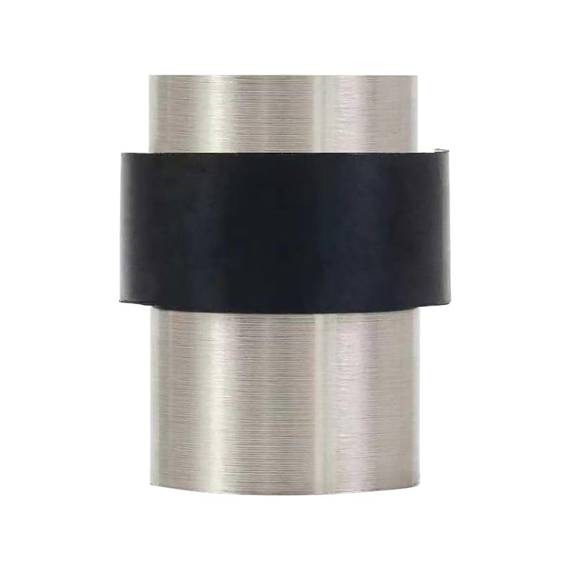 4 Pack 1-1/2 in Floor Door Stopper,Brushed Satin Nickel Door Stop,Wall Protec…