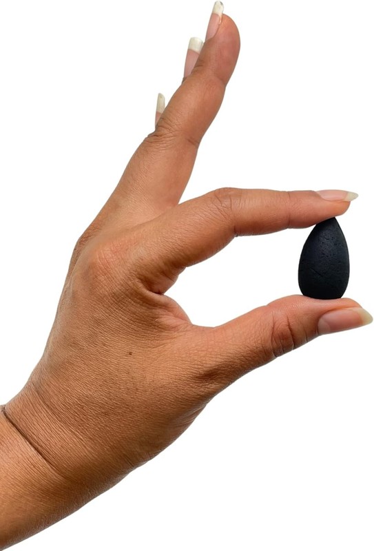 60 Unscented Charcoal Incense Cones 1.25" BACKFLOW - 100% Natural Blanks - Great gallery