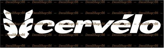 Cervélo Bikes – Outdoor Sports – Bicycles – Vinyl Die-Cut Peel N’ Stick Decals