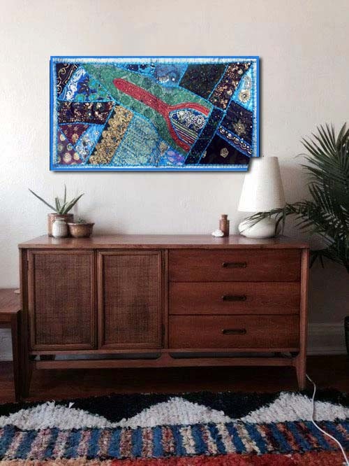 40" Wall Covering Home Decor Wall Hanging Tapestry Dinning Table Decor Runner gallery