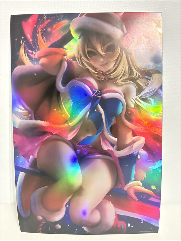 Dark Magician Girl Yu-Gi-Oh! Anime Waifu 11 “x 17” Sakimichan Art Print