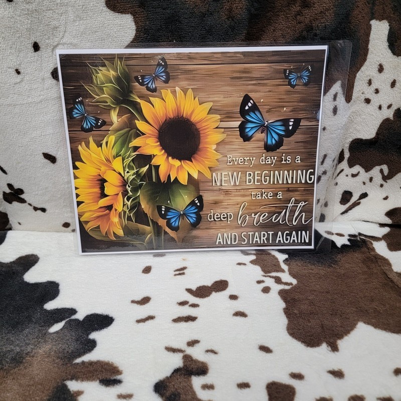 Butterfly Inspirational Laminated Print Unframed Poem Picture 8.5x11 Gifts gallery