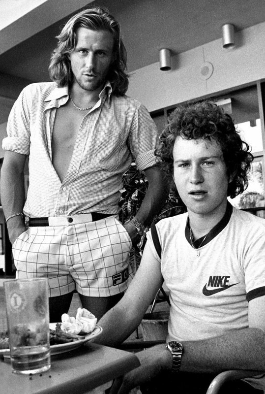 WALL POSTER: BJORN BORG JOHN MCENROE Poster Tennis Poster 1 (20×30)