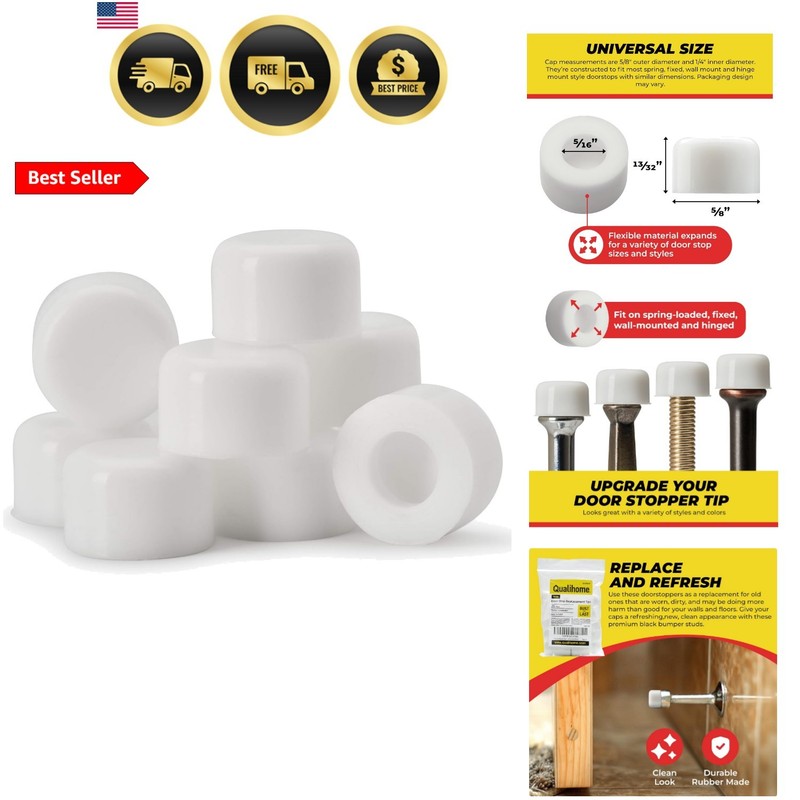 Rubber Door Stop Stud Replacement Tips – Doorstopper Bumpers, Springe Hinge E…