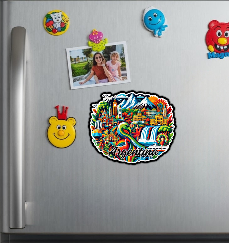 Argentina Fridge Magnet or Laptop Sticker