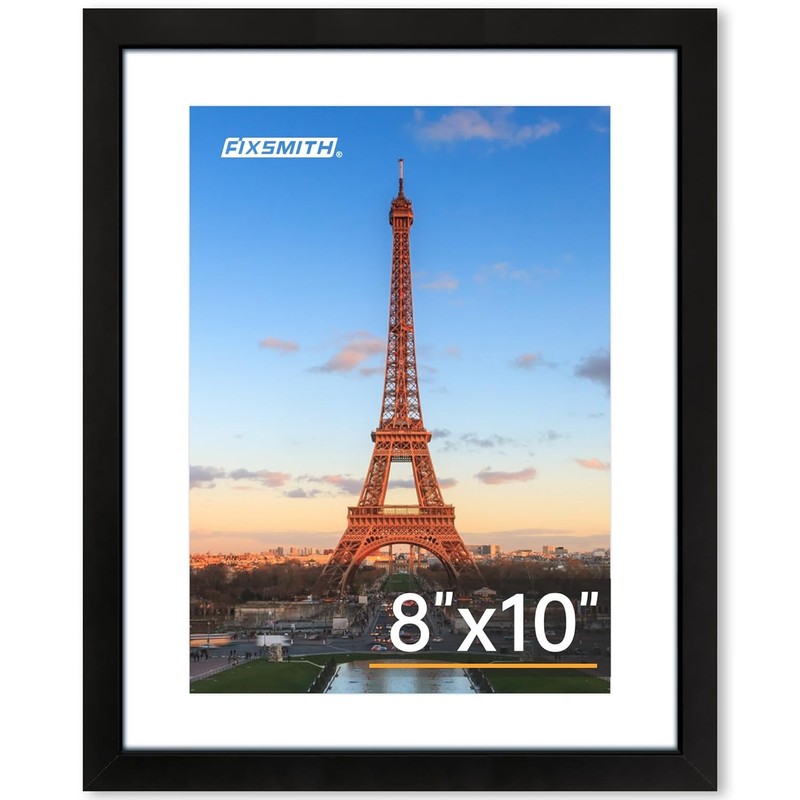 8×10 Plexiglass Picture Frame Display 5×7 Photos HD Frame Set Picture Frame