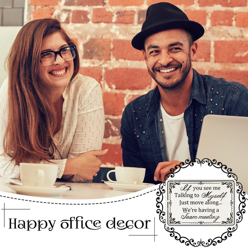 Funny Office Cubicle Decor Funny Office Metal Tin Signs 12 x 8 Inch , If You See gallery