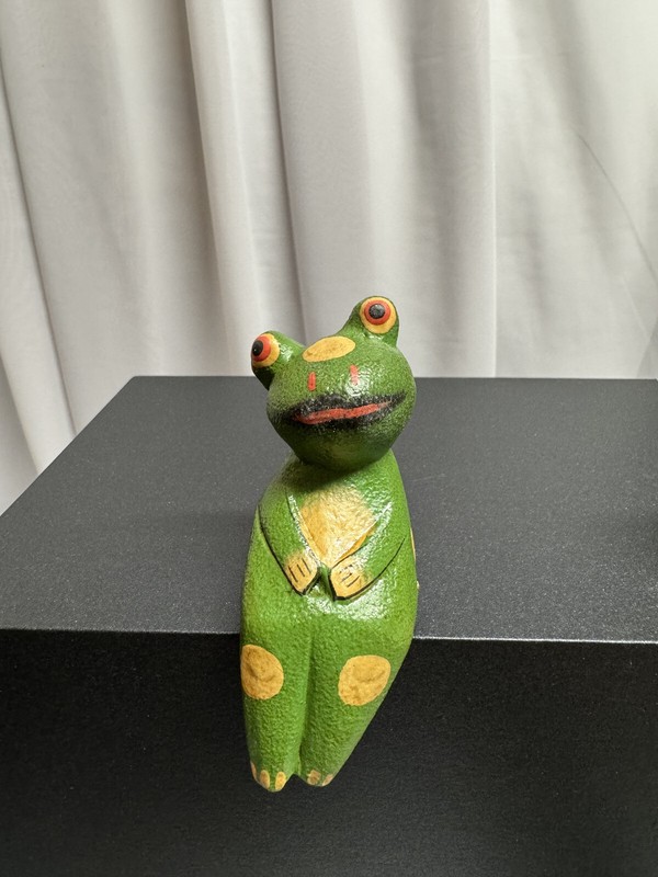 wooden shelf sitting animals gallery