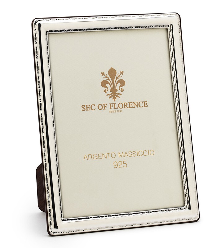 5″x3,5″ in Solid 925 Sterling Silver Photo Picture Frame* 7371 /9×13 USA