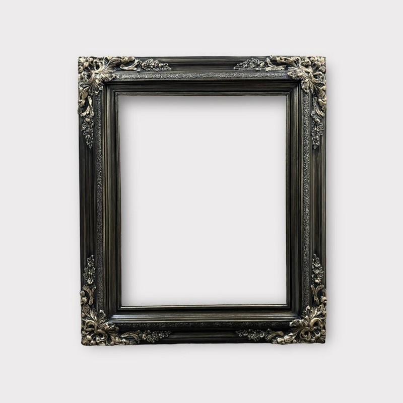 16 x 20 In stock ready to ship, compo XL ornate corners wood frame, old gold gallery
