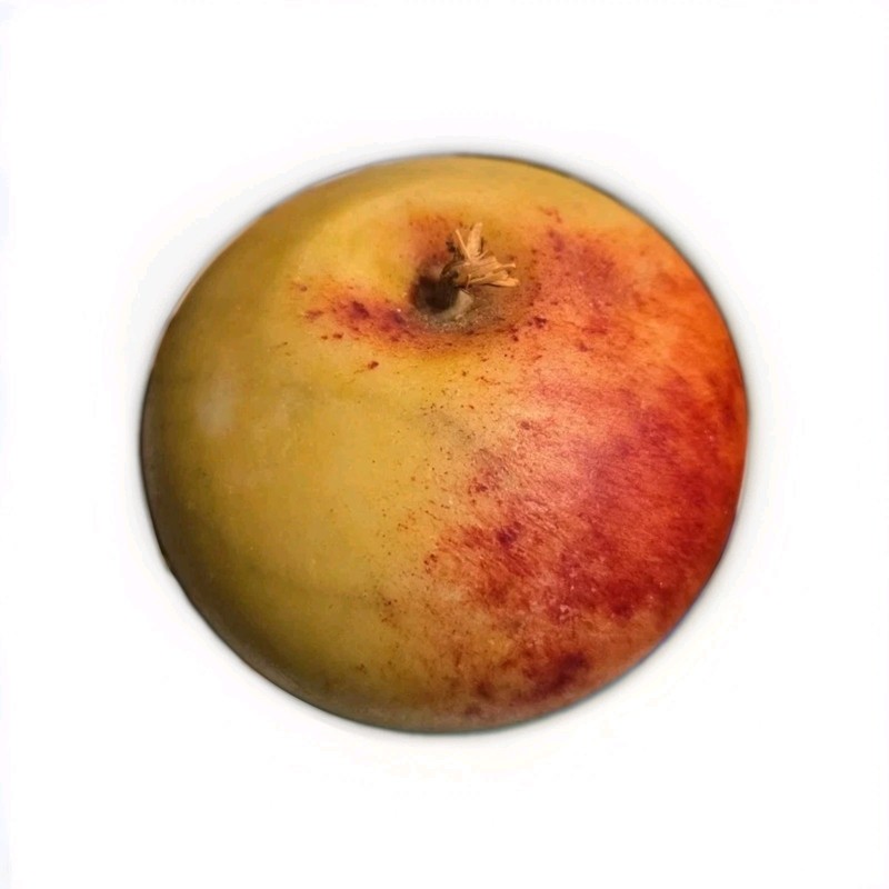 Vintage Alabaster Stone Apple 🍎 Fruit Figurine 3" gallery
