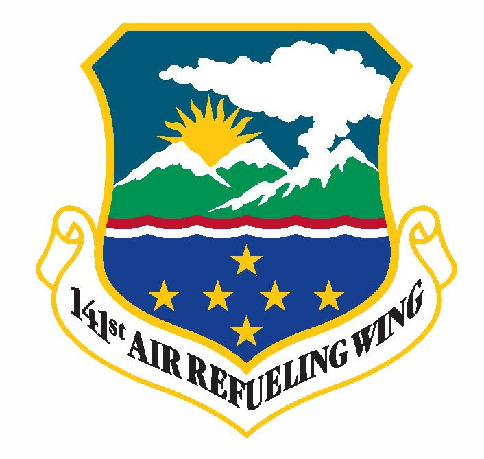US Air Force 141st Air Refueling Wing Sticker decal M687