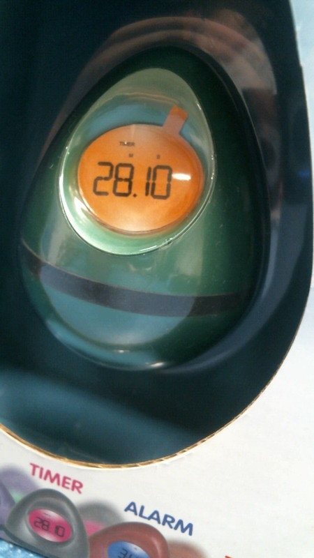 Shift 5-in-1 Color Changing LCD Clock, GREEN (10329) FS gallery