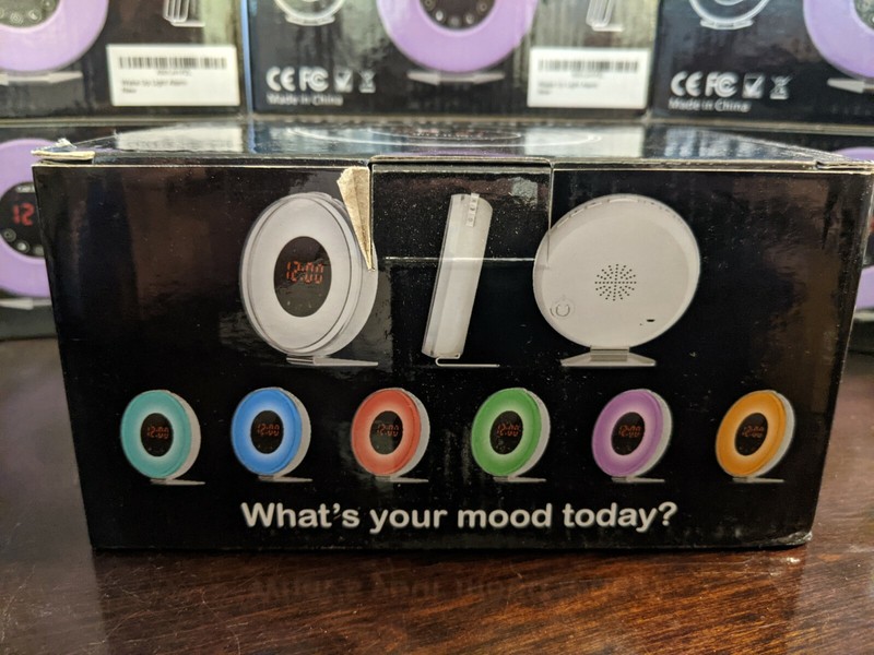 GoLifeup Mood Light , FM Radio, Alarm Clock , 6 Natural Sounds - NEW IN BOX gallery