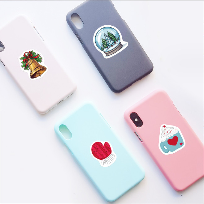 50 Pcs Stickers Xmas Santa Claus Holiday Kids DIY Laptop Phone Luggage Car Vinyl gallery