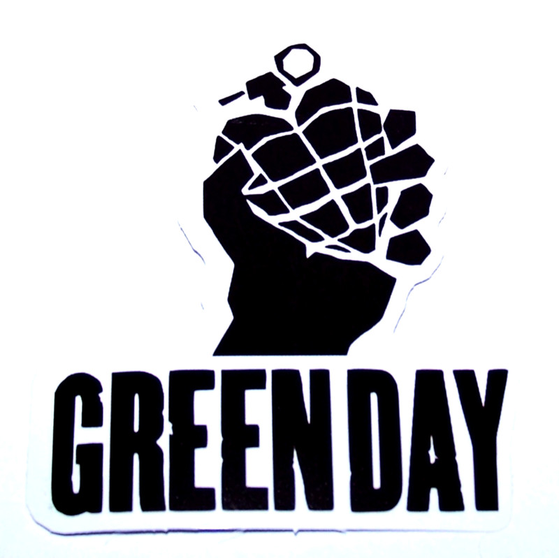 GREEN DAY Cut Sticker Decal Band Music Rock Pop Punk Green Day