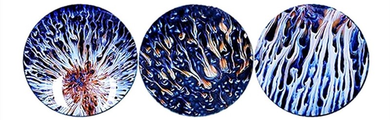Tenmokus Tea Cup, Blue Starry Sky Glaze Jianzhan Ceric Tea Cup, Unique gallery