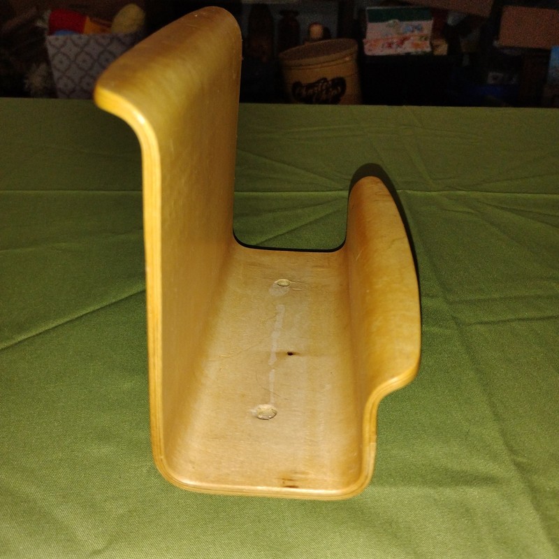 MICHAEL GRAVES DESIGN BENTWOOD DESK LETTER HOLDER MAIL ORGANIZER MODERN MCM gallery