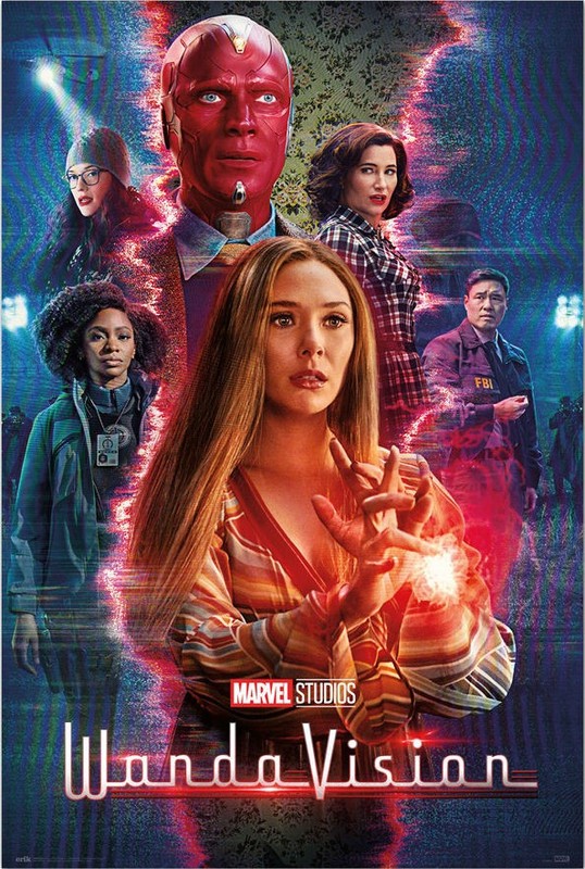 Poster Studio B – Marvel WandaVision Scarlet Witch Movie Rift 24×36″ NEW R85648