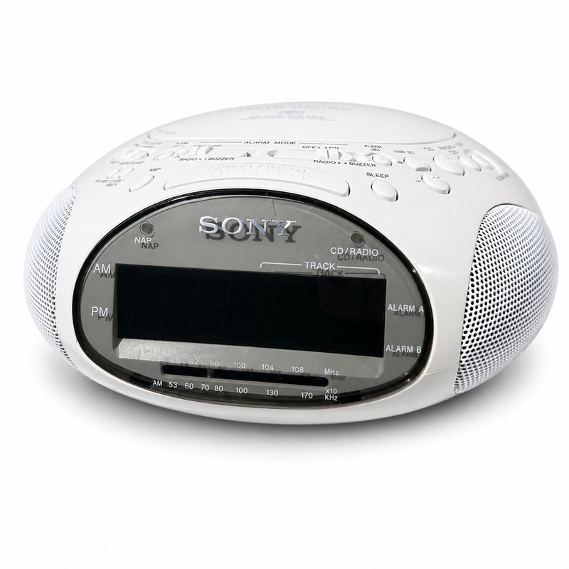 Sony ICF-CD831 Dream Machine CD Clock Radio FM/AM Tested w/ Original Box