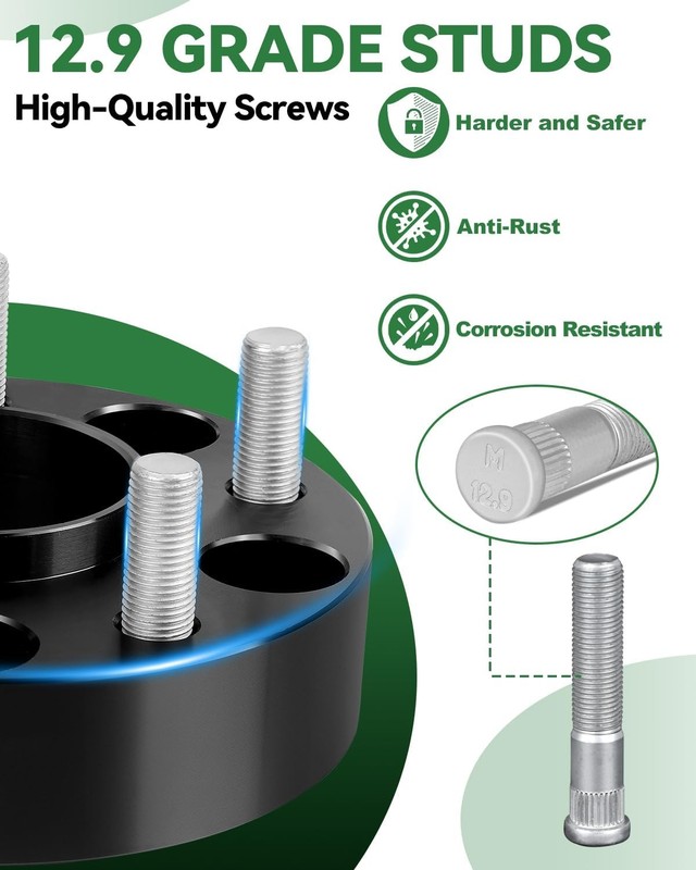 2 Inch 6x5.5 Wheel Spacers For 2019-2025 Ram 1500 2 Inch gallery