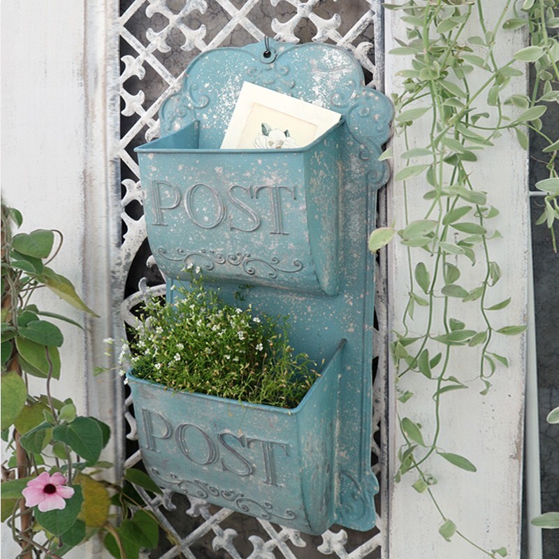 Rustic Wall Planter Wall Storage Basket for Letter Small Staff Wall Decor Idea gallery