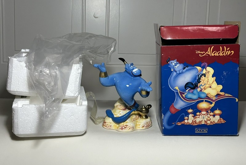 Schmid Disney's Aladdin Genie Music Figurine Plays A Friend Like Me New In Box gallery
